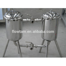 Sanitär-Industrie-Edelstahl 304 oder 316 Doppel-Fass-Filter